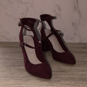 Elegant Burgundy Heels